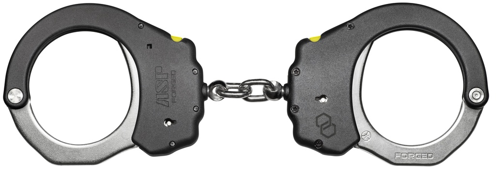 ASP Chain Ultra Plus Handcuffs (Steel) | Black