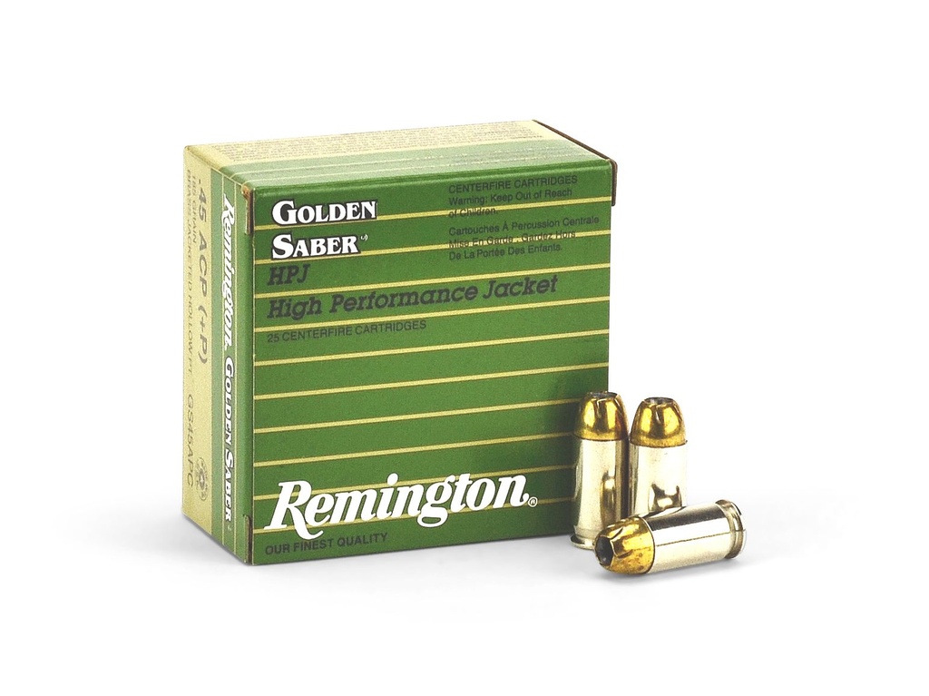 Remington Golden Saber 45ACP Ammunition