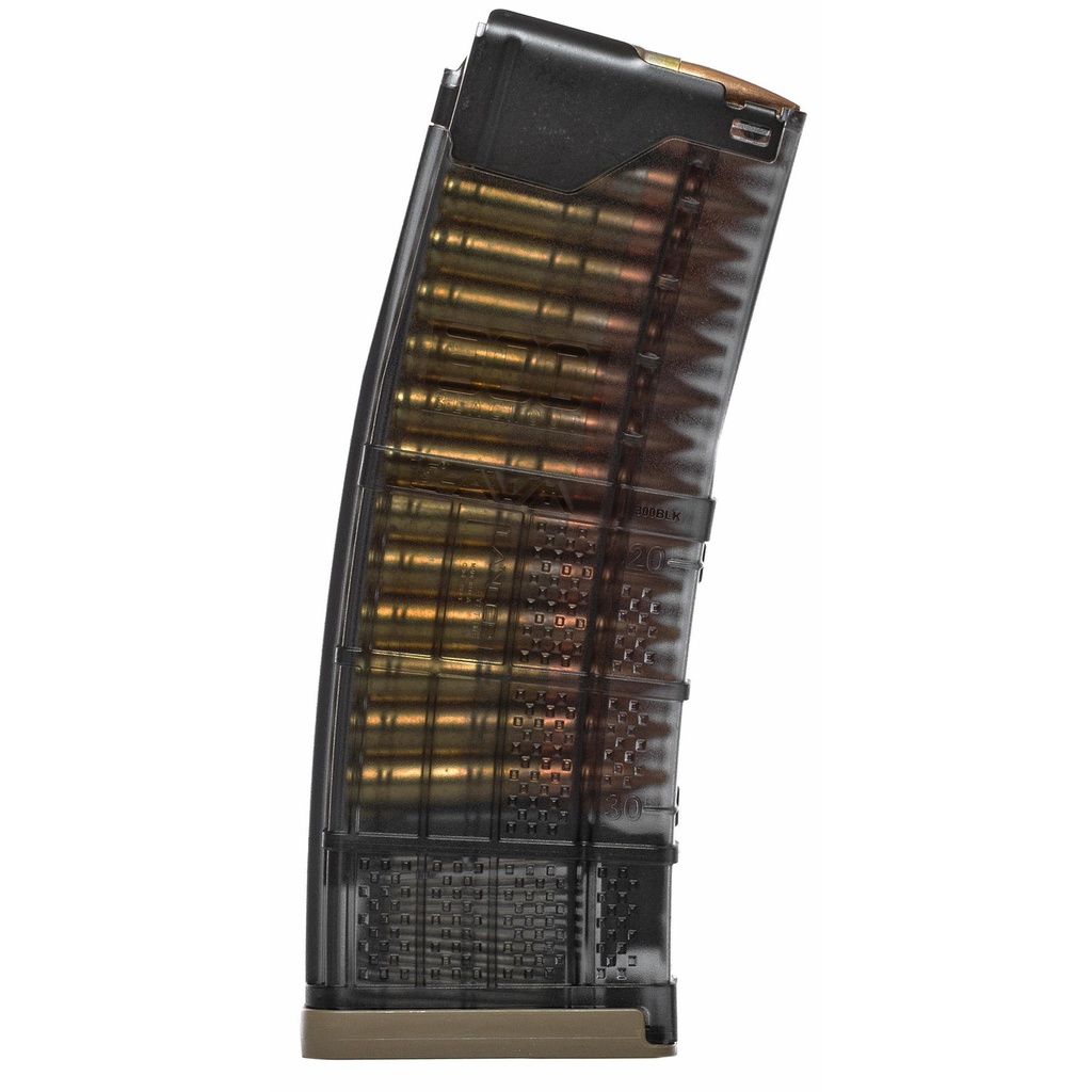 Lancer L5AWM .300 Blackout 30-Round Magazine – Translucent Smoke
