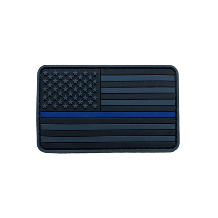 Thin Blue Line Flag Patch