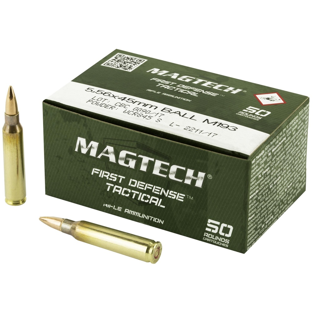 Magtech 556 Nato Ammo / 55 Grain FMJ